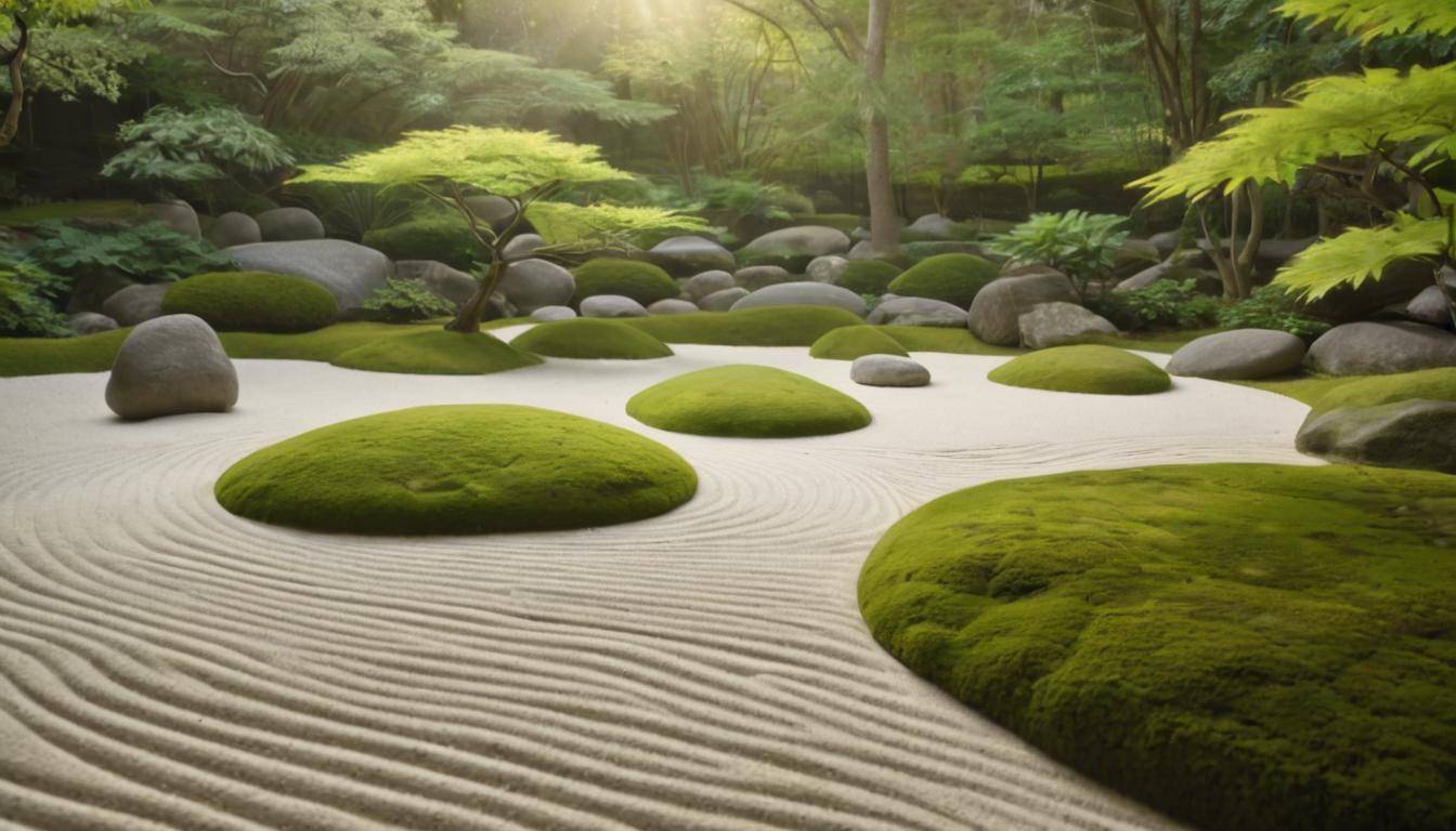 Tranquil zen garden